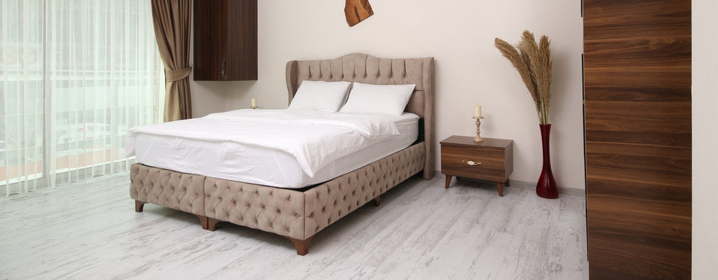 Checking softness of mattress