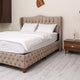 Checking softness of mattress